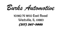 Burks Automotive & Rod Shop logo