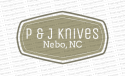 P &J Knives logo